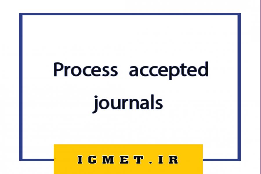 The application process for printing accepted articles in journals